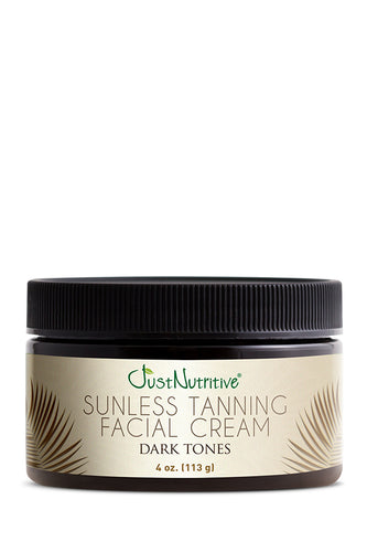 Sunless Tanning Facial Cream Dark Tones